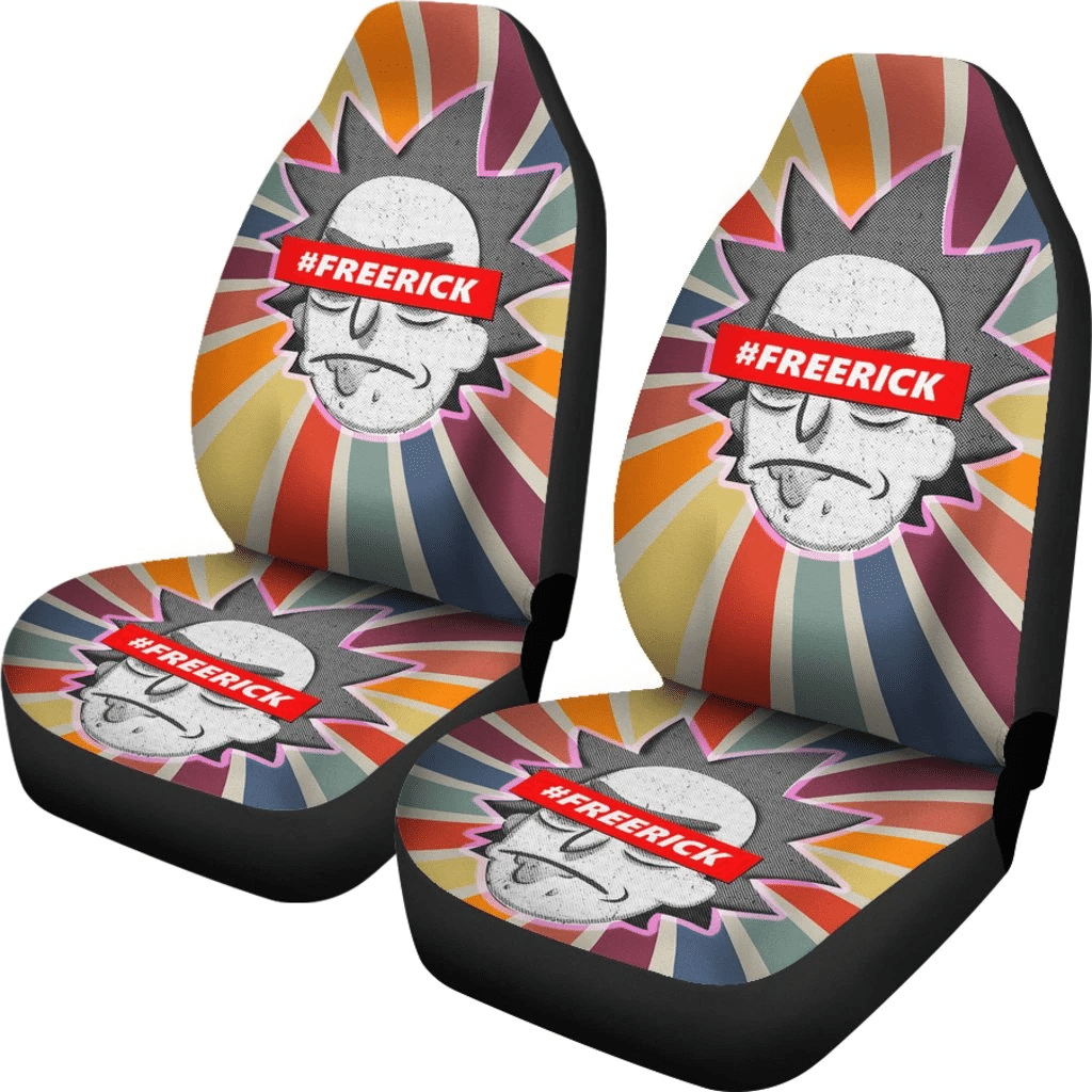 freerick head spiral retro rick and morty car seat covers ubc041504dbmbk