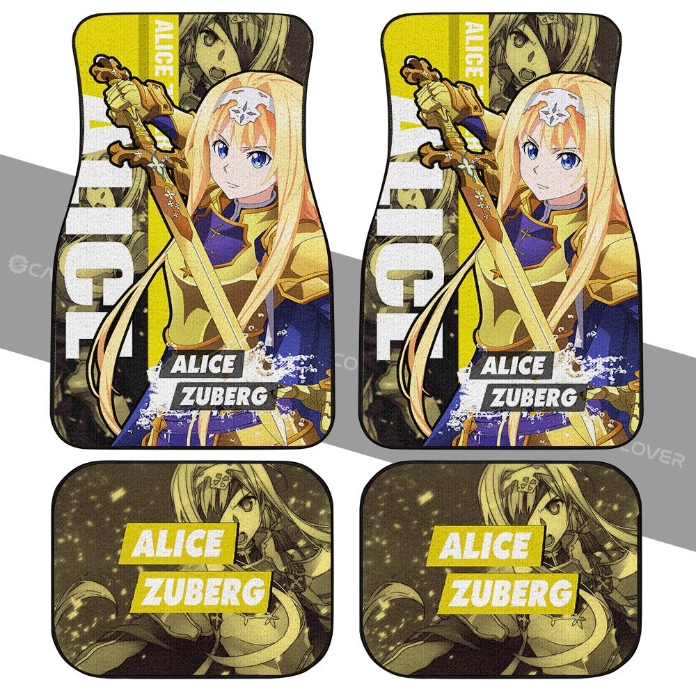 alice zuberg car floor mats custom anime sword art online car accessoriesebnhj