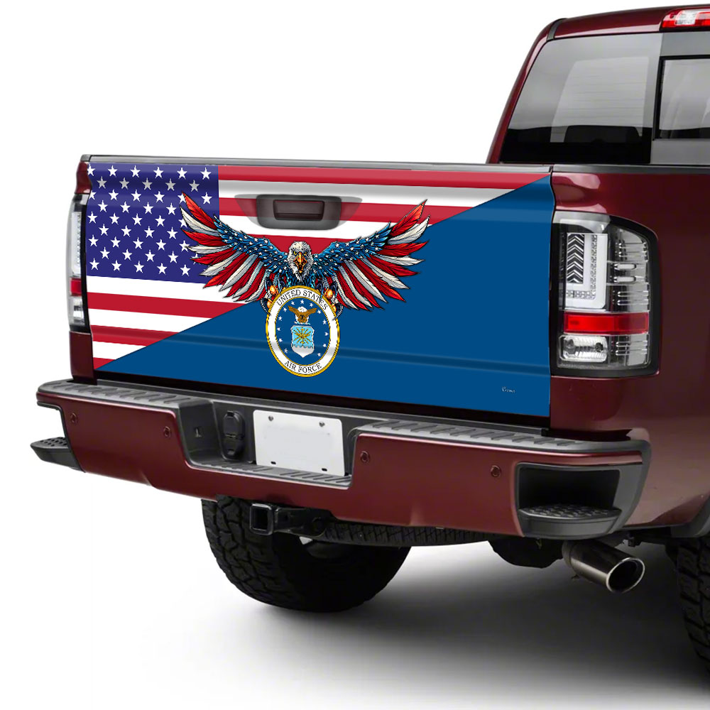 united states air force truck tailgate decal sticker wrap9fkdn