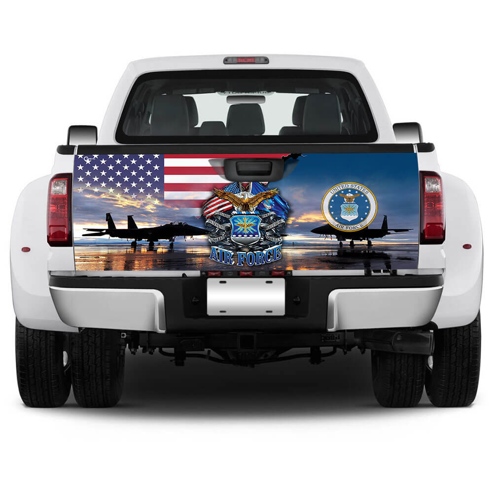 united states air force truck tailgate decal sticker wrapltimr