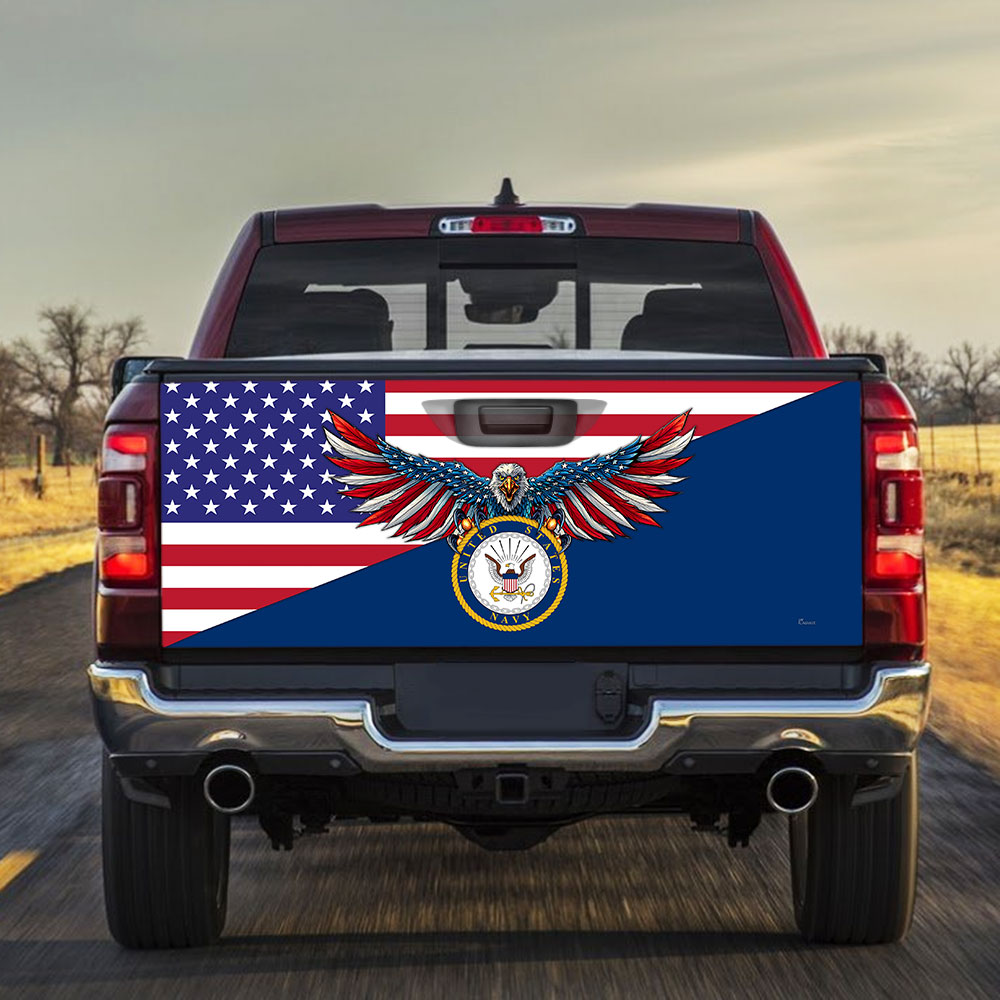 united states navy truck tailgate decal sticker wrappvp3i