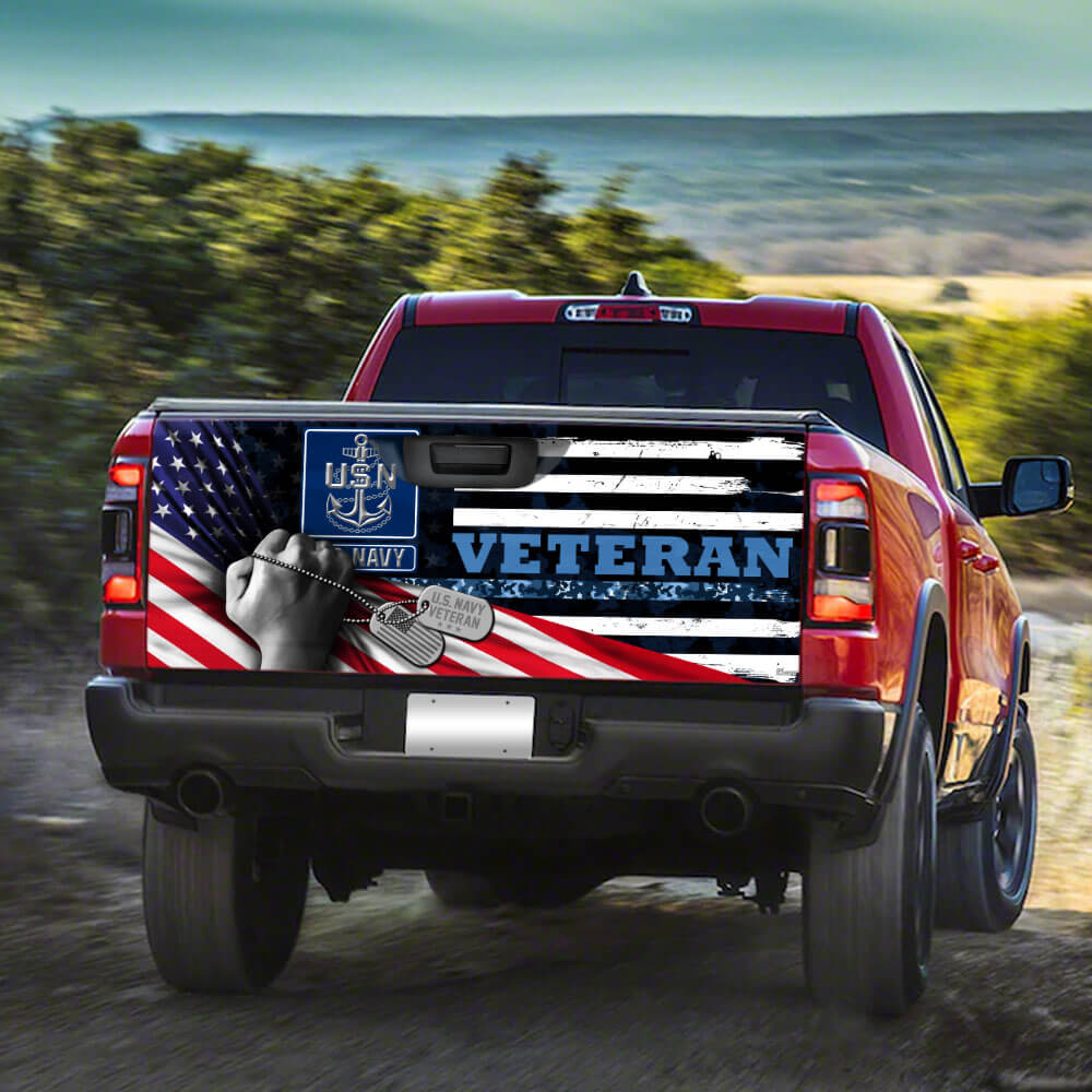 united states navy veteran truck tailgate decal sticker wrapgaeg3