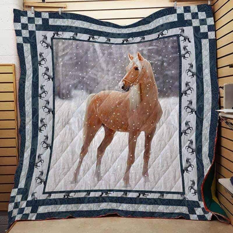 horse quilt blanket quiltedfnobc