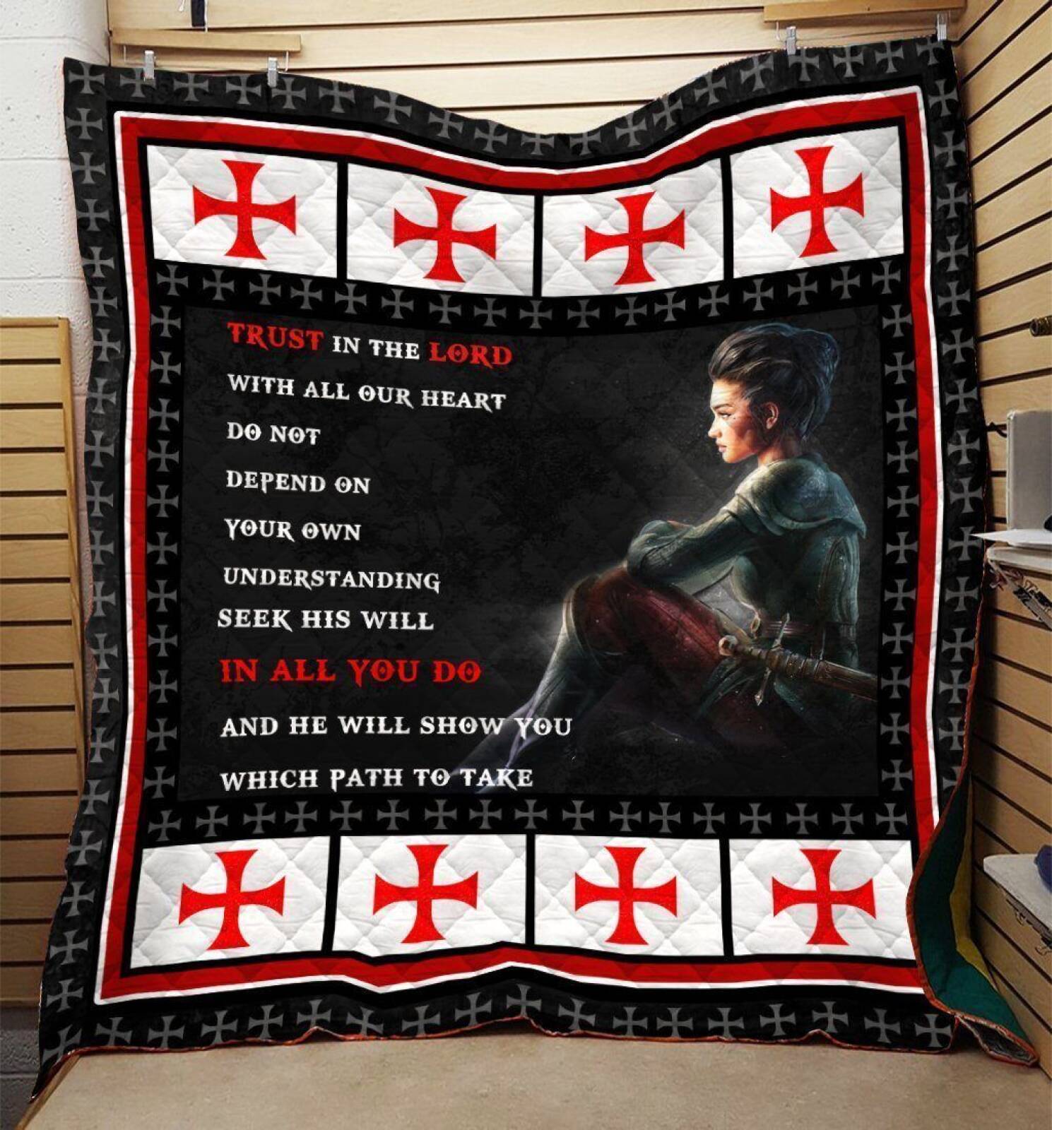knight quilt blanket quiltedddkj4