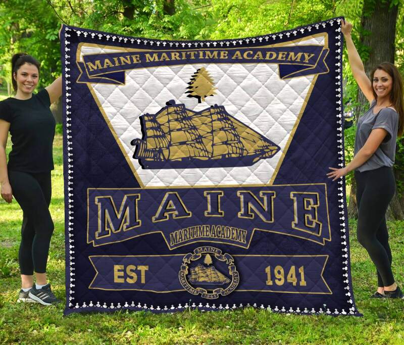 maine maritime academy blanket quilt blanket quiltedggigf