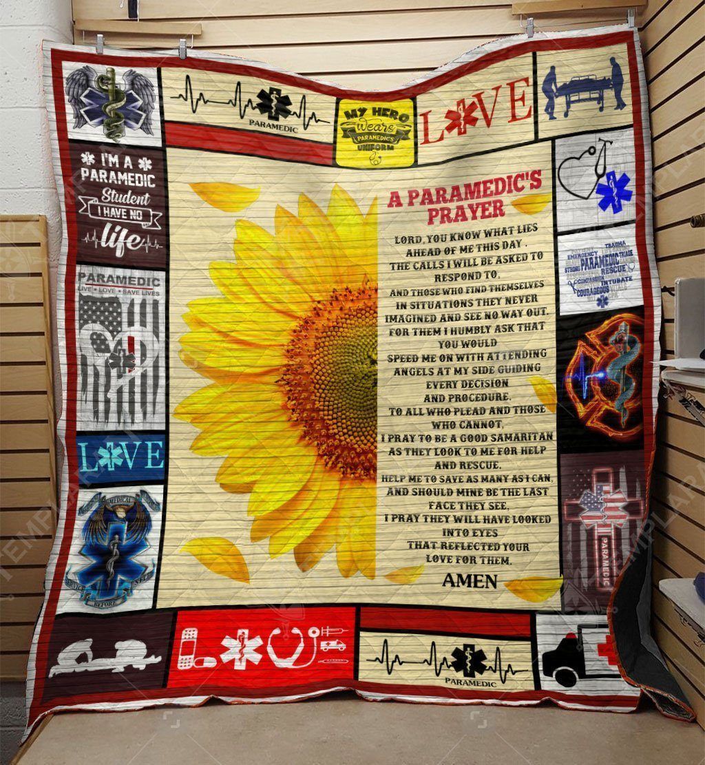 paramedic quilt blanket quiltedycdv7