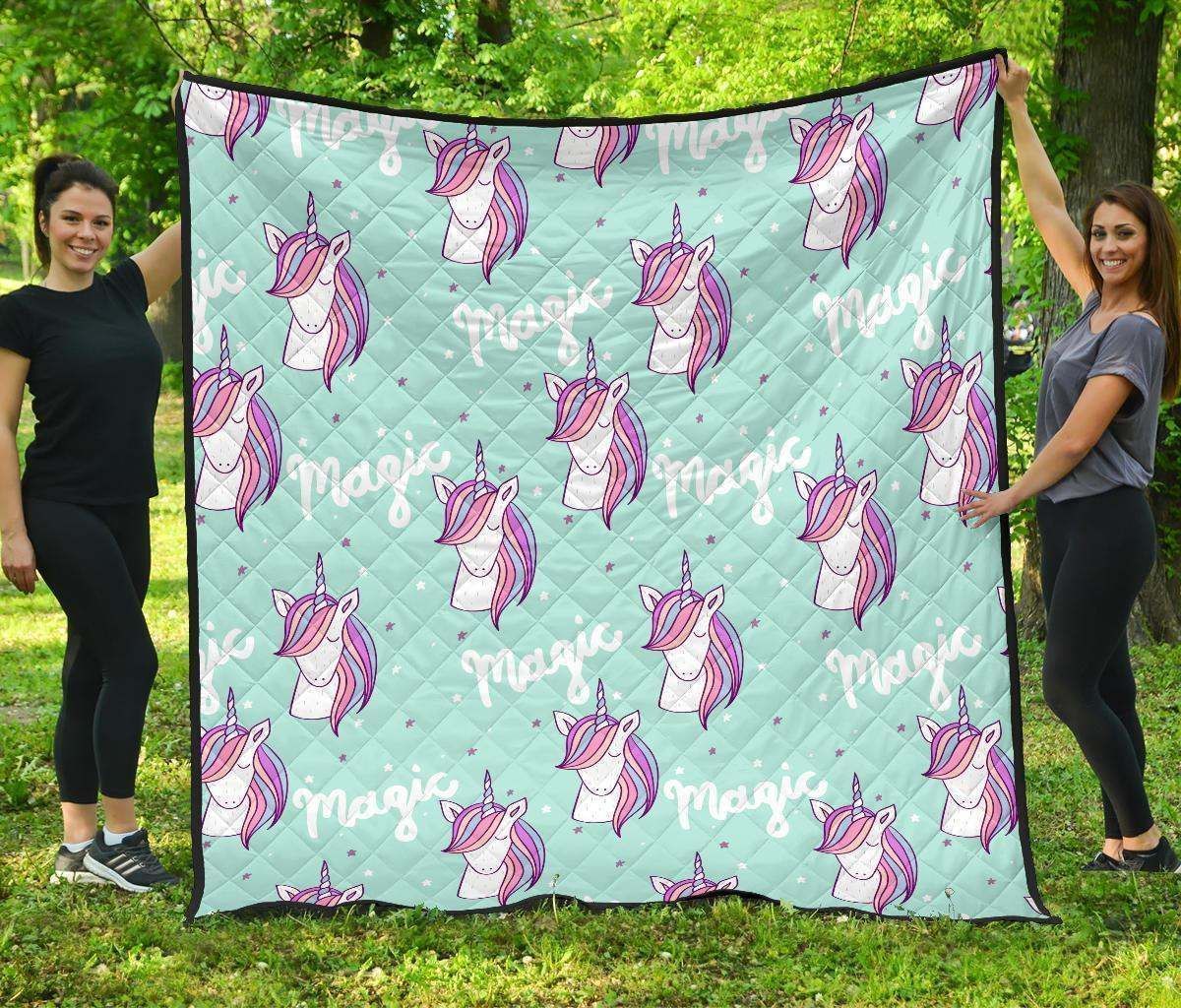 unicorn lover quilt blanket quiltedq19ch