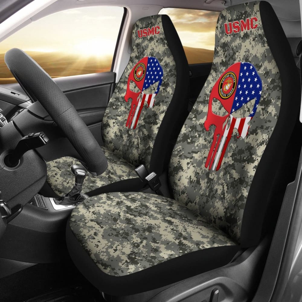 us marine corps car seat covers custom usmc patriotic gifts idea 212304ykacc
